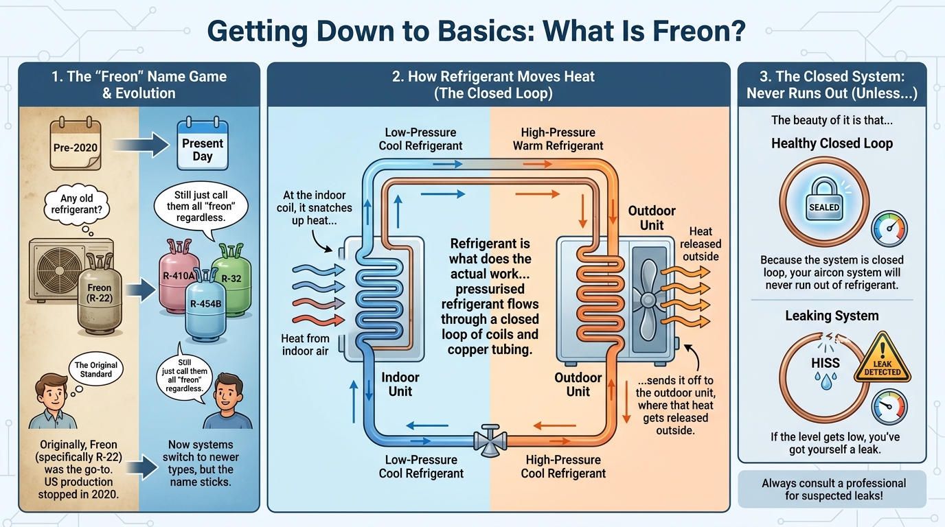 Freon cheat sheet/infographic 